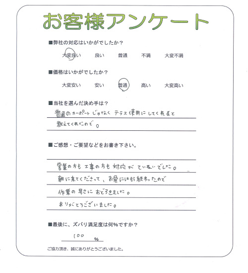 大阪府東大阪市 O様