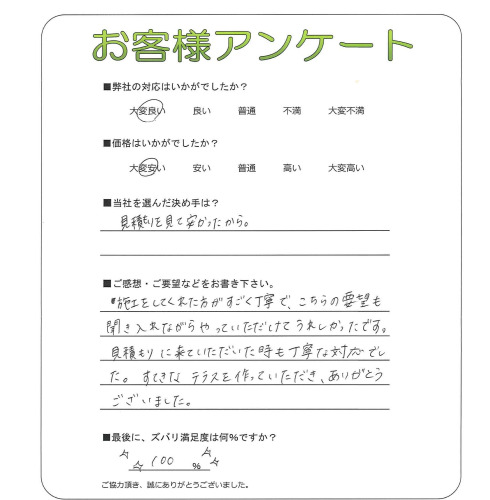 大阪府河内長野市 H様