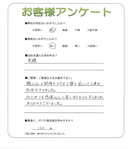 京都府京都市南区 N様