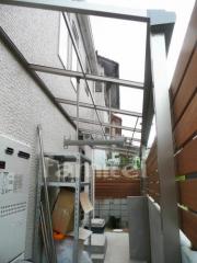 ベランダ屋根 TOEX サンクテラス屋根(スピーネ)1F 物干し