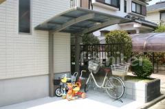 自転車屋根 新日軽ファインポートミニ