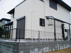 TOEX サンクテラス屋根(スピーネ)1F メッシュフェンス