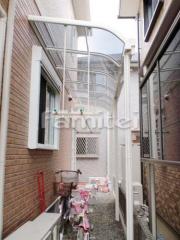 レギュラーテラス屋根1階 洗濯物干し竿掛け