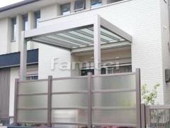 雨除け屋根 YKKリレーリアテラス1階