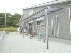 洗濯干し屋根 フラットテラス屋根1階
