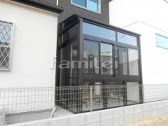 ガーデンルーム カーポート タイヤ止めブロック ベランダ屋根