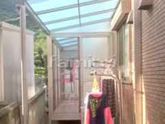 ガーデンルーム YKKサンフィール テラス屋根