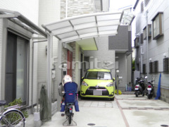自転車バイク屋根 YKKレイナポート