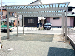 カーポート YKKエフルージュ積雪100cm対応 横2台