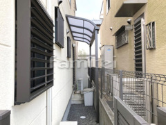 雨除け屋根 LIXILスピーネ1階