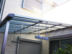雨除け屋根 LIXILリクシル スピーネ 1階用 F型フラット屋根 物干し