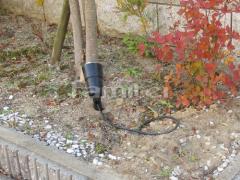 植栽灯スポットライト照明 Panasonicパナソニック LGW45021BK 既存植栽撤去