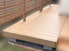 人工木デッキ LIXIL 人工木 樹ら楽ステージ
