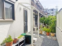 雨除け屋根 LIXILスピーネ1階