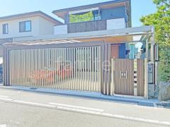 両開き 門扉 三協アルミ 木製調 フレイナ SW型