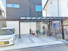 カーポート 三協スカイリード横2台