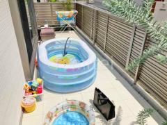 タイルデッキ 壁3面 LIXIL パセオ ベーシック テラコッタ風