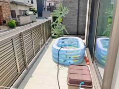 タイルデッキ 壁3面 LIXIL パセオ ベーシック テラコッタ風