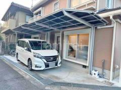 カーポート2台(縦) 連棟 LIXIL ネスカF フラット屋根