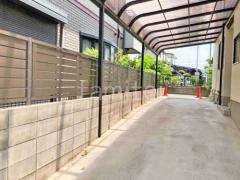 目隠しフェンス 土間コンクリート