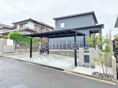 新築シンプル オープン外構