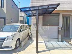 雨除け屋根 YKK独立式レセパTタイプ1階