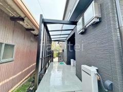1階テラス屋根 (雨除け) LIXIL プラスG ルーフテラス フラット屋根 壁付