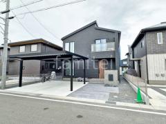 新築シンプル オープン外構