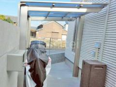 サイクルポート 自転車バイク屋根 LIXIL ネスカF ミニ フラット屋根
