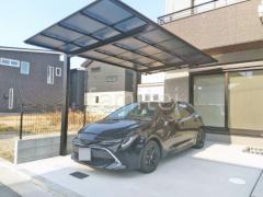 カーポート1台 (単棟) LIXIL ネスカF フラット屋根