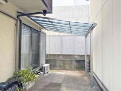 雨除け屋根 YKKソラリア1階